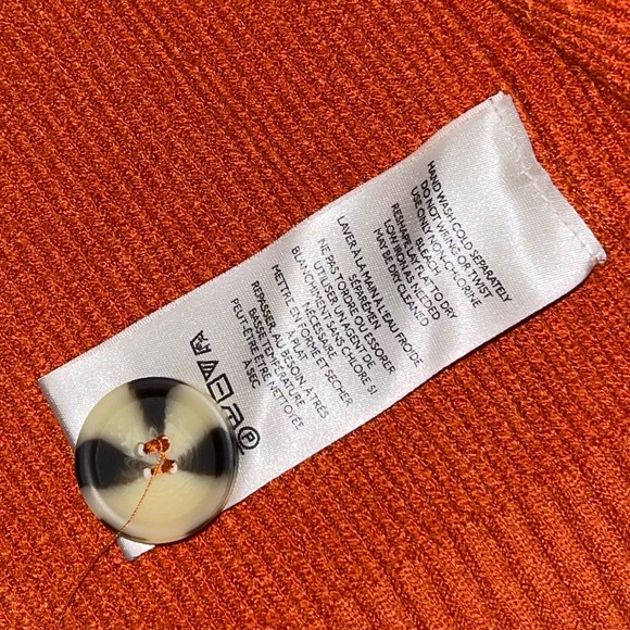 Free People Oakleigh Rib Vest in Orange - Picture 3 of 6